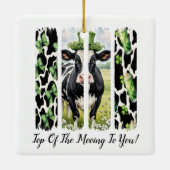 Top van de Mooing naar u Ornament (Achterkant)