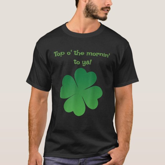 Top van de ochtend naar ya t Shirt (Voorkant)