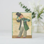  top van de ochtend St Patrick's Day Kaart (Staand voorkant)
