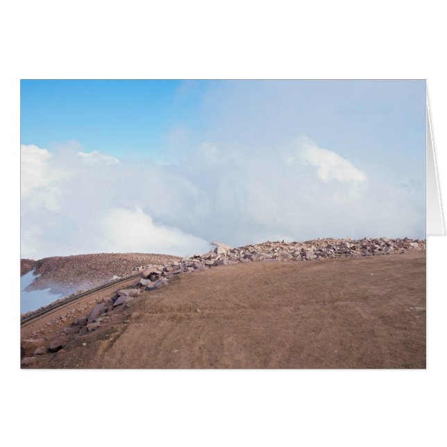 Top van de Pikes Peak (Voorkant Horizontaal)