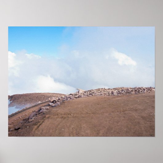 Top van de Pikes Peak Poster (Voorkant)