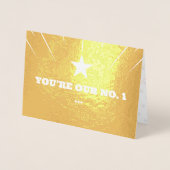 Top van de Poppen Verjaardag Folie Wenskaart Kaarten (Voorkant)