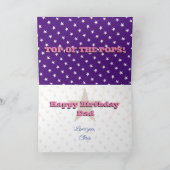 Top van de Poppen Verjaardag Wenskaart Kaart (Binnen)