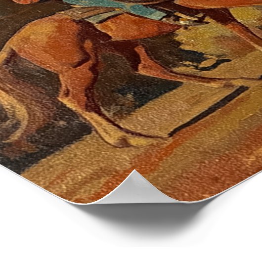 Top van de Ridge door Maynard Dixon Poster (Hoek)