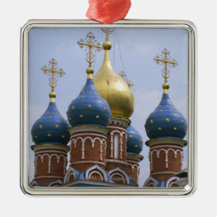 Top van de Russische orthodoxe kerk in Rusland Metalen Ornament