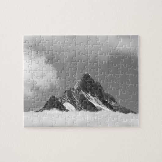 Top van de Shreckhorn, 3741 m. vanaf Faulhorn, Legpuzzel (Horizontaal)