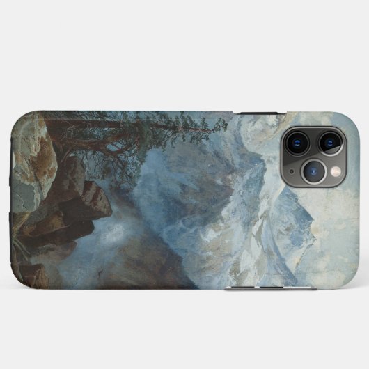Top van de Sierras Case-Mate iPhone Case (Achterkant (horizontaal))