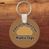 top van de sleutelketen muffin sleutelhanger (Voorkant)