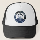 TOP VAN DE TOP Roundel Trucker Hat Trucker Pet (Voorkant)
