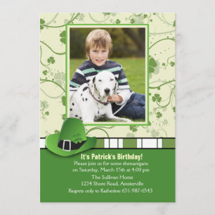 Top van de uitnodiging voor de foto van Morning