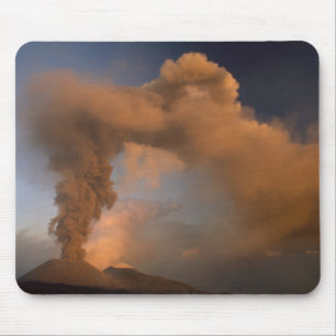 Top van de vulkaan Etna, Sicilië, Italië Muismat