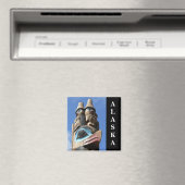 Top van de wereld Alaska Magnet (Insitu (Vaatwasser))