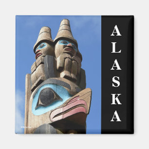 Top van de Wereld Alaska Magnet