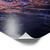 Top van Denali Peak Mt. McKinley) te Foto Afdruk (Hoek)