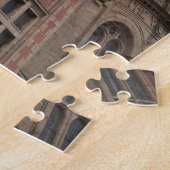 Top van een gebouw legpuzzel (Zijkant)