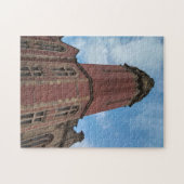 Top van een gebouw legpuzzel (Horizontaal)