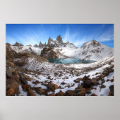 Top van Fitz Roy Poster (Voorkant)