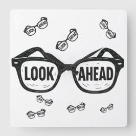 Top van het avontuur vierkante klok