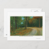 Top van het Midden-Ravine van het slagveld van Sar Briefkaart (Voorkant / Achterkant)