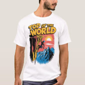 Top van het World Rock Climbing Design (Voorkant)