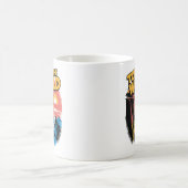 Top van het World Rock Climbing Design Koffiemok (Center)