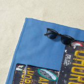 Top van Kilimanjaro en Signpost Strandlaken (In situ)