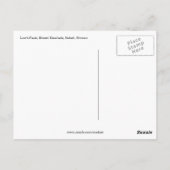 top van Low's Peak Briefkaart (Achterkant)