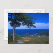 Top van Mount Battie, Camden Hills Briefkaart (Voorkant / Achterkant)