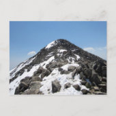 Top van Mount Yale, Colorado Briefkaart (Voorkant)