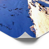 Top van Schilthorn (geëtiketteerd) Poster (Hoek)