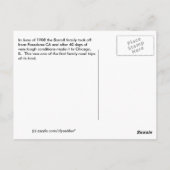 Top van Sierra Nevada Briefkaart (Achterkant)