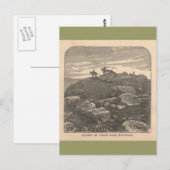 Top van White Face Mountain Briefkaart (Voorkant / Achterkant)