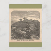 Top van White Face Mountain Briefkaart (Voorkant)