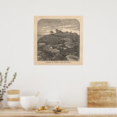 Top van White Face Mountain Poster (Keuken)