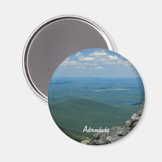 Top van Whiteface Mountain, Adirondacks, NY Magneet (Voorkant / Achterkant)