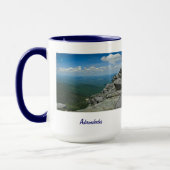 Top van Whiteface Mountain, Adirondacks, NY Mok (Links)