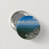 Top van Whiteface Mountain, Adirondacks, NY Ronde Button 3,2 Cm (Voorkant /achterkant)