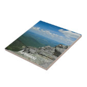 Top van Whiteface Mountain, Adirondacks, NY Tegeltje (Zijkant)