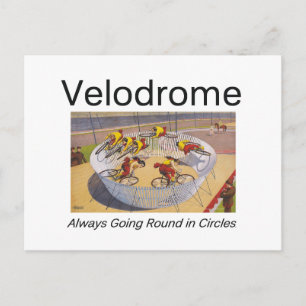 TOP Velodrome cirkels Briefkaart