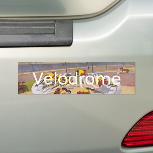 TOP Velodrome cirkels Bumpersticker (Op auto)