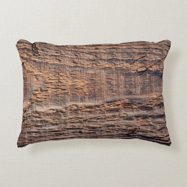 Top view texture of old wood. abstract, aged, ounc accent kussen (Voorkant)
