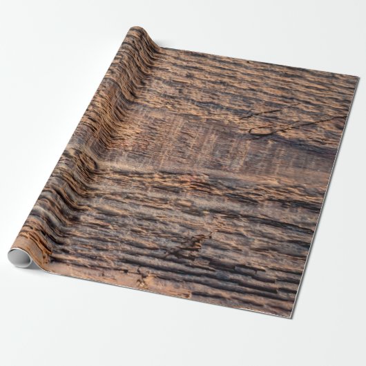 Top view texture of old wood. abstract, aged, ounc cadeaupapier (Uitgerold)