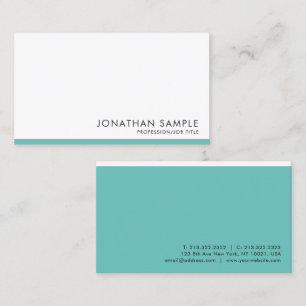 Top Visitekaartjes Eenvoudige Sjabloon