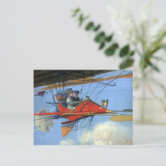 TOP-vlieginstructie Briefkaart (Staand voorkant)