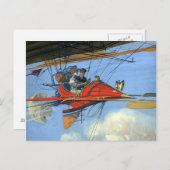 TOP-vlieginstructie Briefkaart (Voorkant / Achterkant)