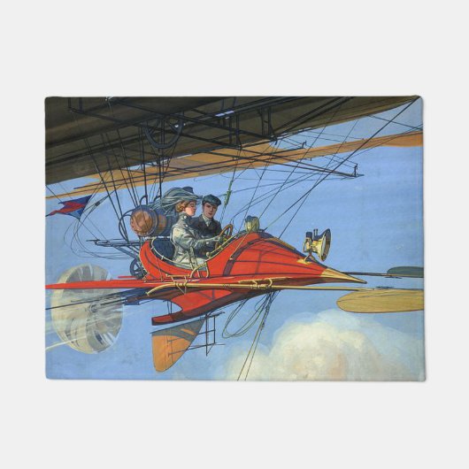 TOP-vlieginstructie Deurmat (Voorkant)