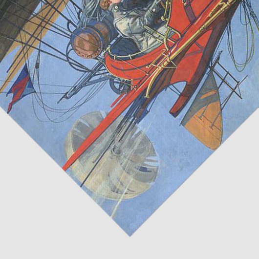 TOP-vlieginstructie Tissuepapier (Detail)