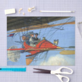 TOP-vlieginstructie Tissuepapier (Craft)