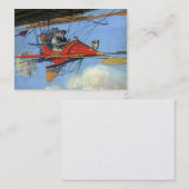 TOP-vlieginstructie Visitekaartje (Voorkant / Achterkant)