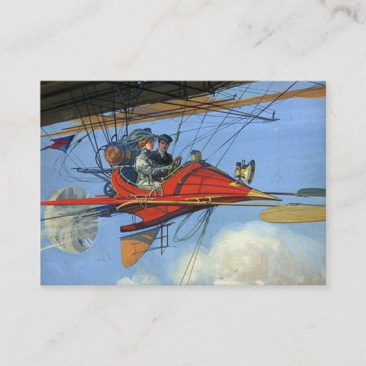 TOP-vlieginstructie Visitekaartje (Voorkant)